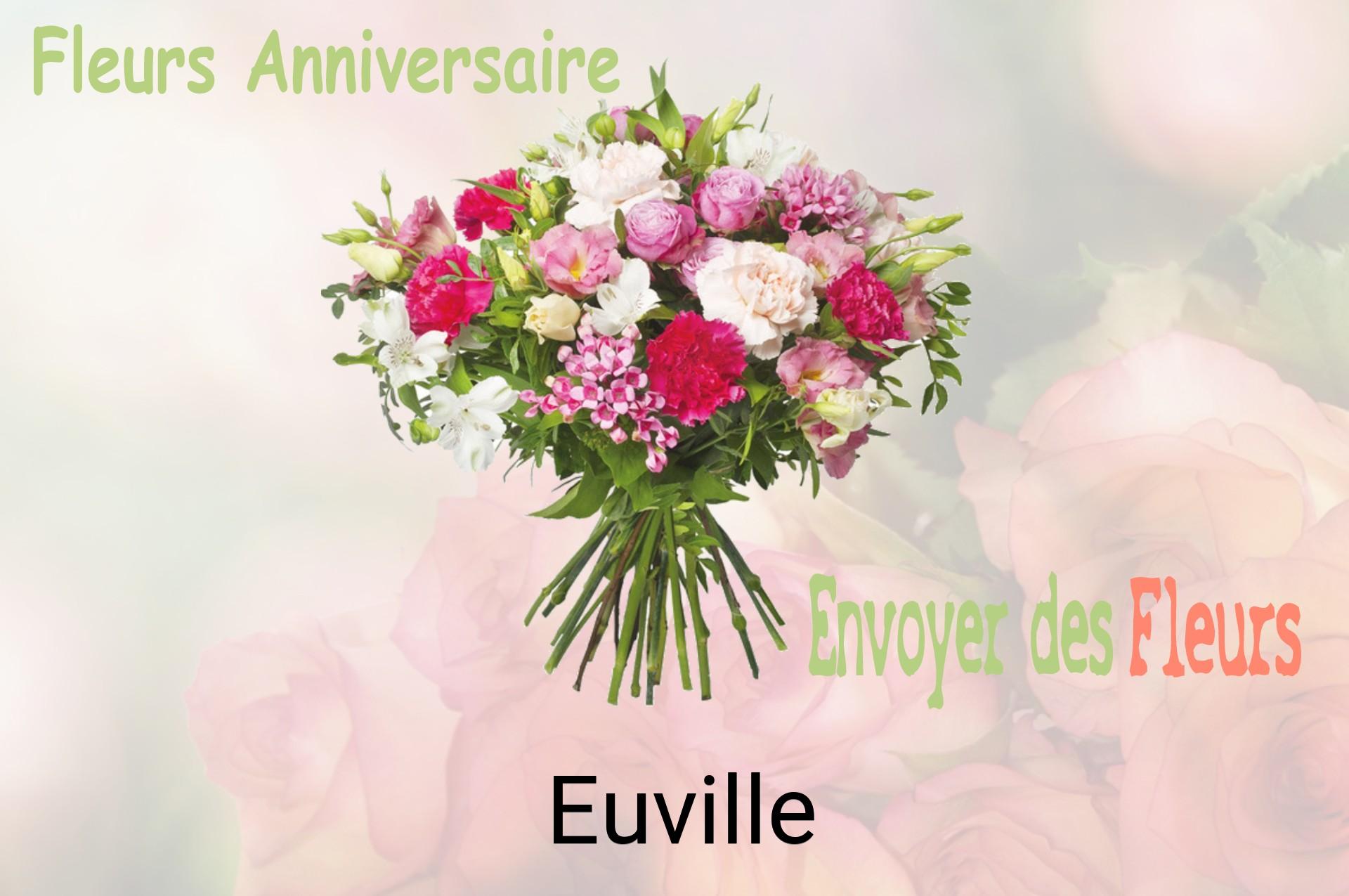 Bouquet de fleurs d’anniversaire livré à Euville